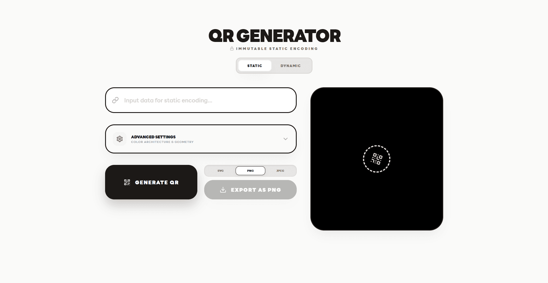 QR Code Generator